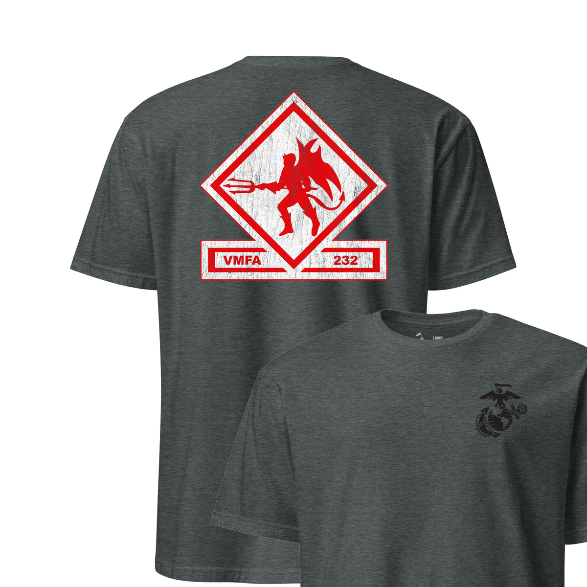 VMFA-232 Red Devils Squadron — Charcoal Heather