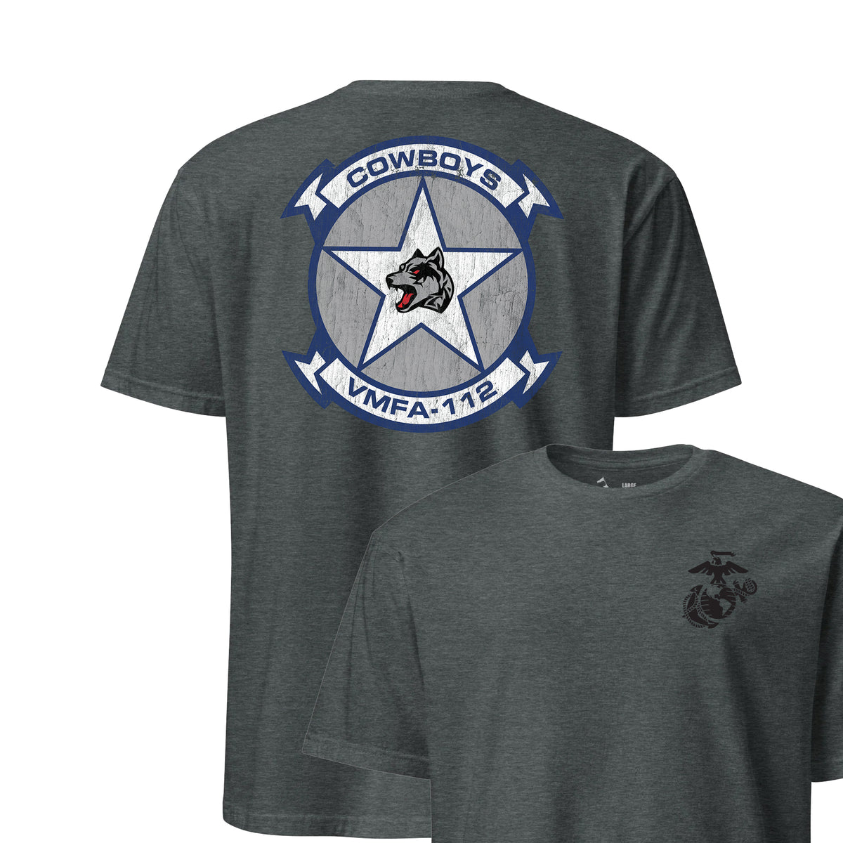 VMFA-112 Cowboys Squadron — Charcoal Heather