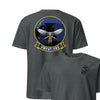 VMFAT-502 Flying Nightmares Squadron Front & Back T-Shirt - Charcoal Heather