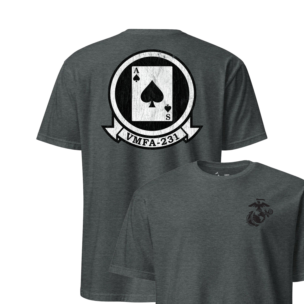 VMFA-231 Ace of Spades Squadron — Charcoal Heather