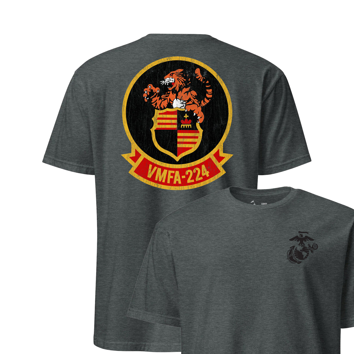 VMFA-224 Fighting Bengals Squadron — Charcoal Heather
