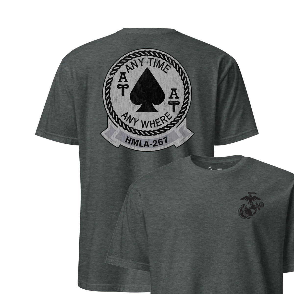 HMLA-267 Stingers Squadron — Charcoal Heather