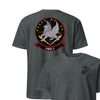 VMX-1 Flying Lions Squadron Front & Back T-Shirt - Charcoal Heather