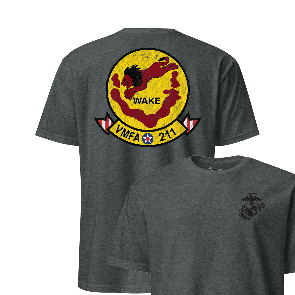 VMFA-211 Wake Island Avengers Squadron — Charcoal Heather