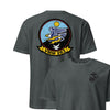 VMM-263 Thunder Chickens Squadron Front & Back T-Shirt - Charcoal Heather