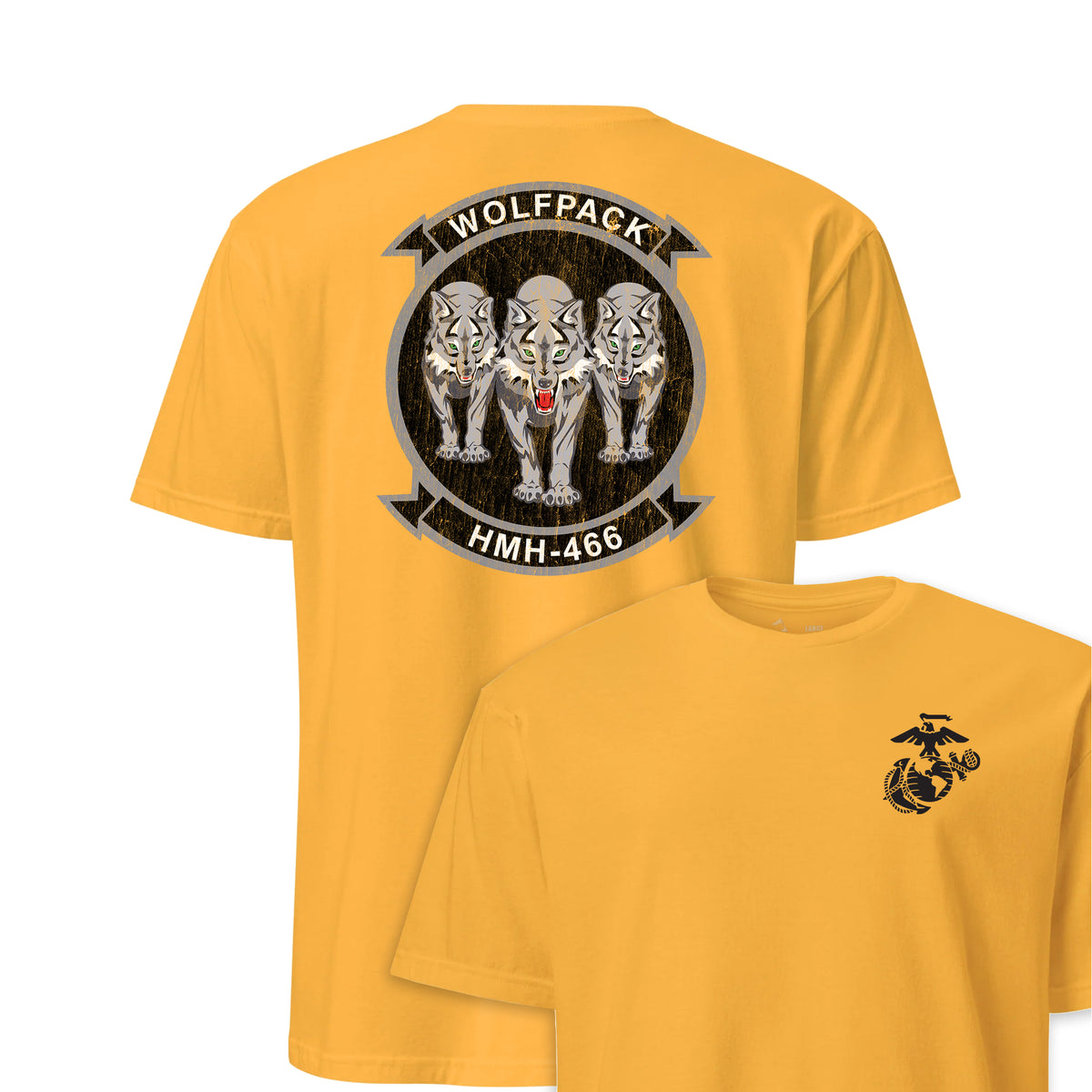 HMH-466 Wolfpack Squadron — Gold