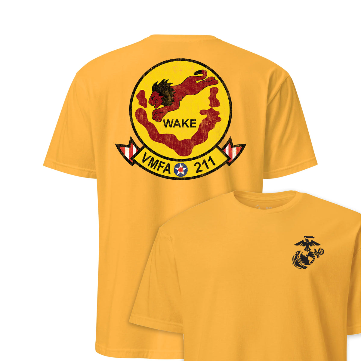 VMFA-211 Wake Island Avengers Squadron — Gold
