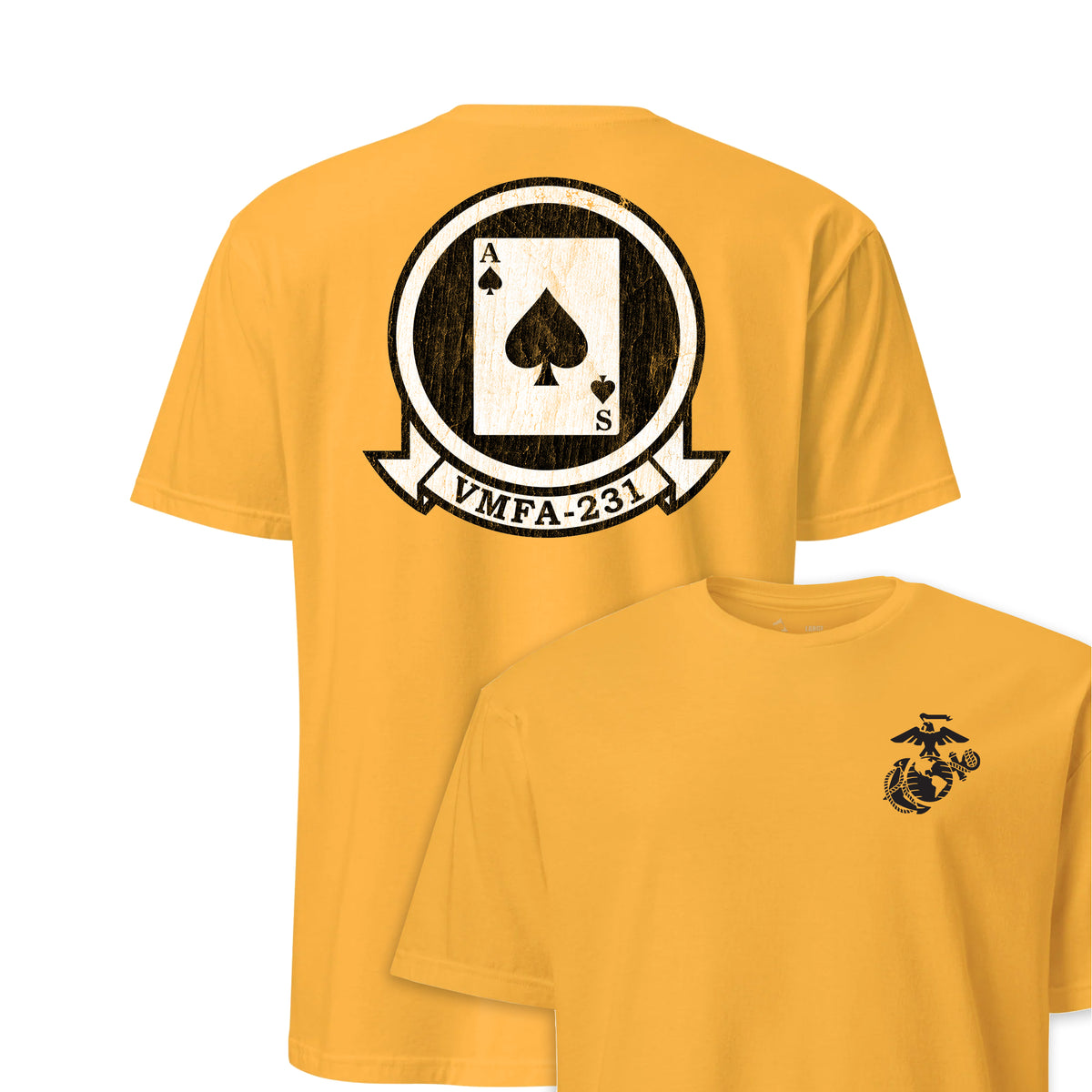 VMFA-231 Ace of Spades Squadron — Gold