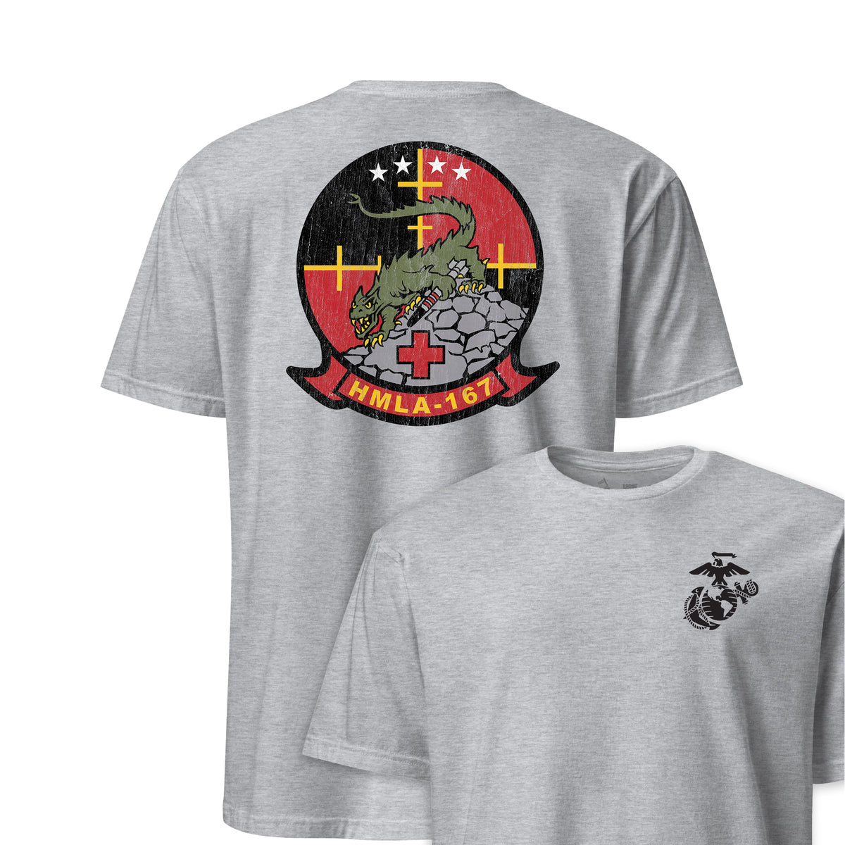 HMLA-167 Warriors Squadron — Heather Grey