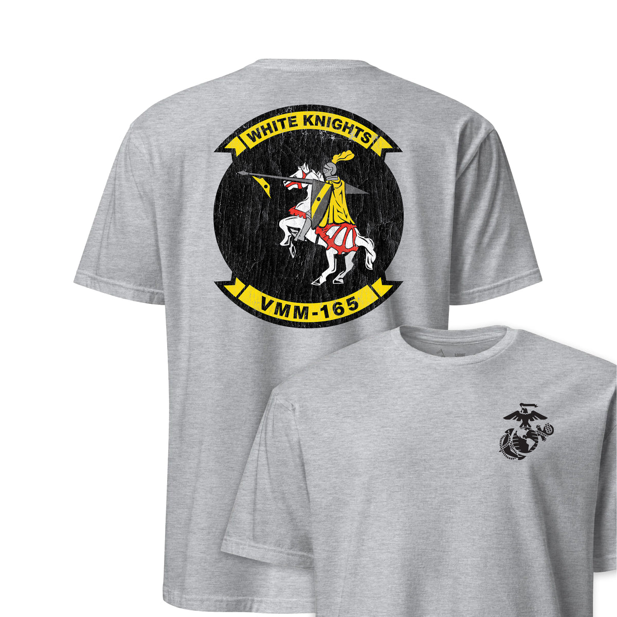VMM-165 White Knights — Heather Grey