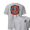 VMU-1 Watchdogs Squadron Front & Back T-Shirt - Heather Grey