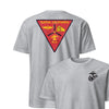 Marine Corps Air Station Tustin Front & Back T-Shirt - Heather Grey
