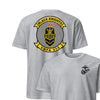 VMFA-314 Black Knights Squadron Front & Back T-Shirt - Heather Grey