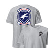 VMFA-533 Hawks Squadron Front & Back T-Shirt - Heather Grey