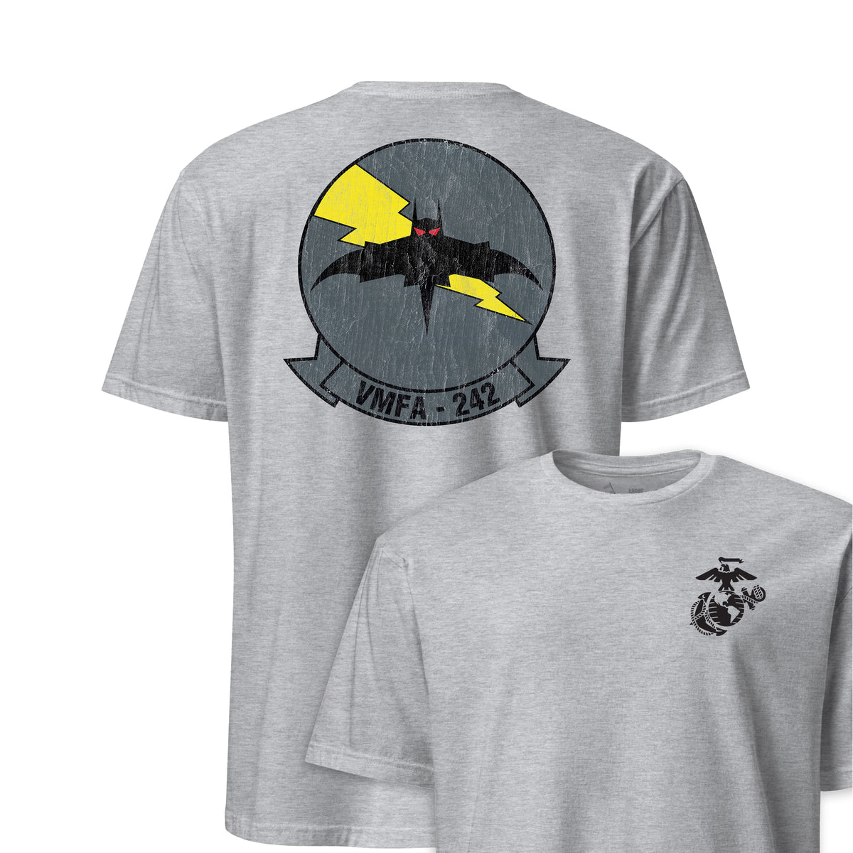 VMFA-242 Bats Squadron — Heather Grey