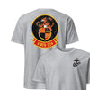 VMFA-224 Fighting Bengals Squadron Front & Back T-Shirt - Heather Grey