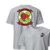 VMM-363 Red Lions Squadron Front & Back T-Shirt - Heather Grey