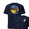 HMLA-775 Coyote Squadron Front & Back T-Shirt - Navy