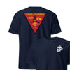 Marine Corps Air Station Tustin Front & Back T-Shirt - Navy
