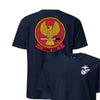 VMM-162 Golden Eagles Squadron Front & Back T-Shirt - Navy
