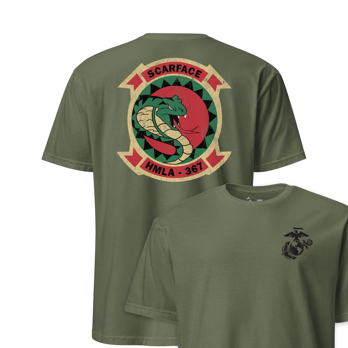 HMLA-367 Scarface Squadron — OD Green