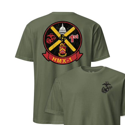 HMX-1 Marine One Squadron Front & Back T-Shirt