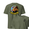VMM-268 Red Dragons Squadron Front & Back T-Shirt - OD Green