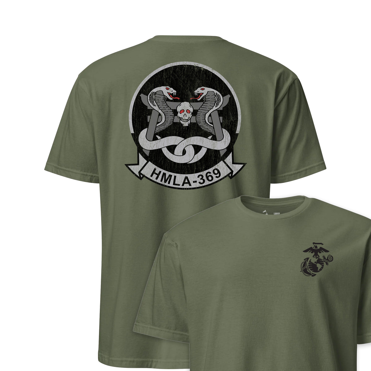 HMLA-369 Gunfighters Squadron — OD Green