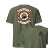 VMFA-323 Death Rattlers Squadron Front & Back T-Shirt - OD Green