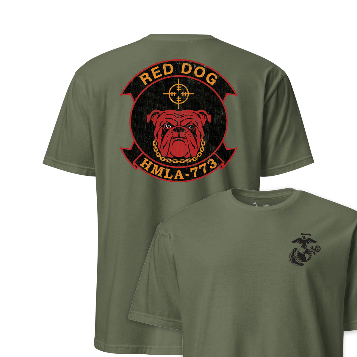 HMLA-773 Red Dog Squadron — OD Green