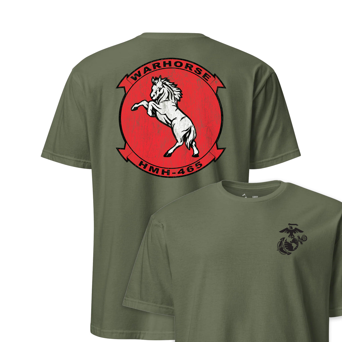 HMH-465 Warhorse Squadron — OD Green