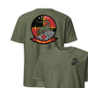 HMLA-167 Warriors Squadron Front & Back T-Shirt - OD Green