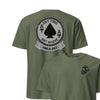 HMLA-267 Stingers Squadron Front & Back T-Shirt - OD Green
