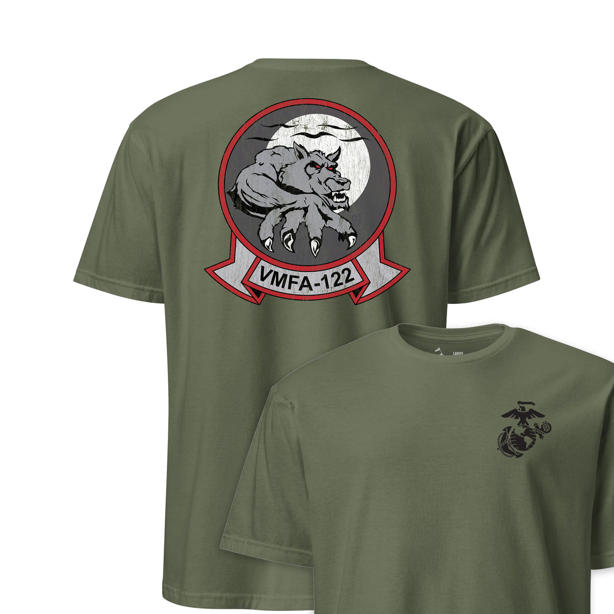 VMFA-122 Werewolves Squadron — OD Green