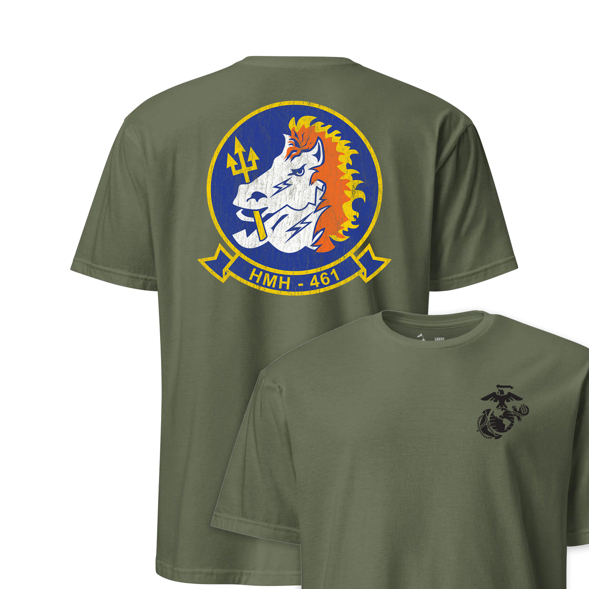 HMH-461 Iron Horse Squadron — OD Green