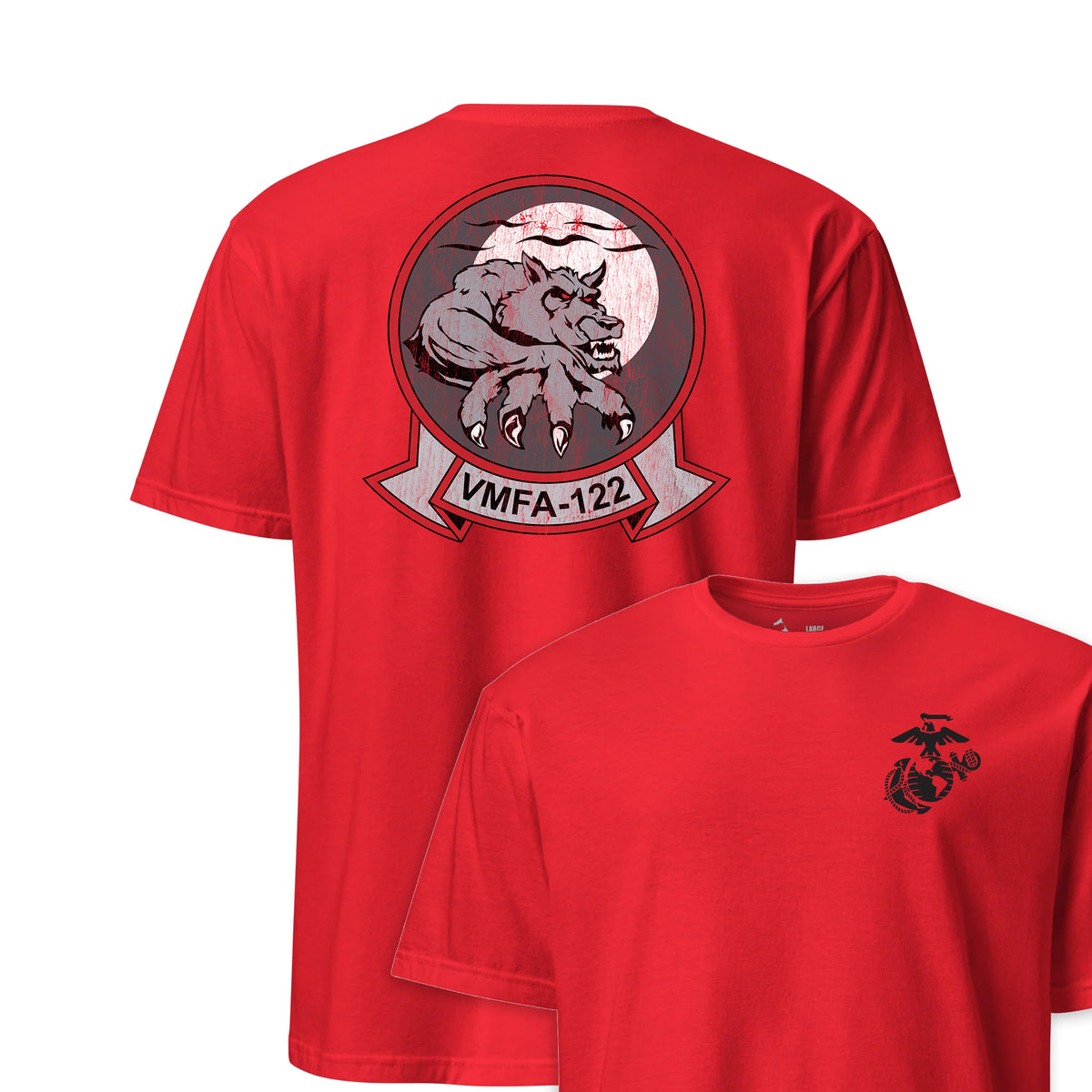 VMFA-122 Werewolves Squadron — Red