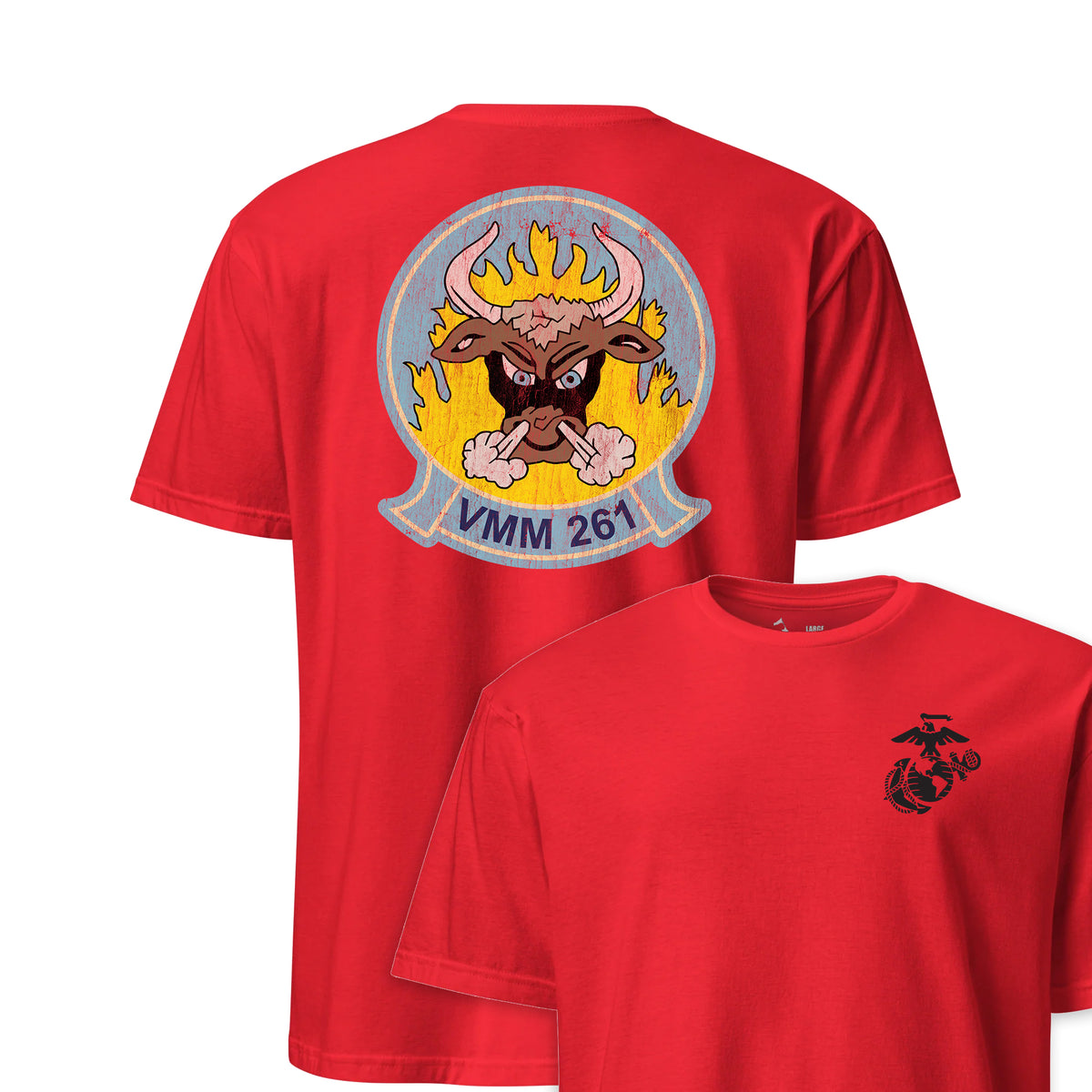 VMM-261 Raging Bulls Squadron — Red