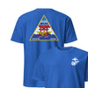 Marine Corps Air Station Iwakuni Front & Back T-Shirt - Royal