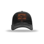 Tun Tavern Born in a Bar Cask Leatherette Patch Soft Mesh Trucker