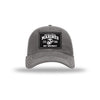 251st USMC Birthday Carbon Fiber Patch Soft Mesh Trucker - GREY/WHITE