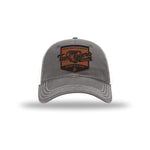 Tun Tavern Born in a Bar Cask Leatherette Patch Soft Mesh Trucker