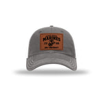 251st USMC Birthday Leatherette Patch Soft Mesh Trucker