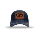 251st USMC Birthday Leatherette Patch Soft Mesh Trucker
