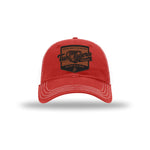 Tun Tavern Born in a Bar Cask Leatherette Patch Soft Mesh Trucker