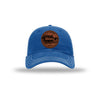 Tun Tavern Birthplace Circle Leatherette Patch Soft Mesh Trucker - ROYAL/WHITE