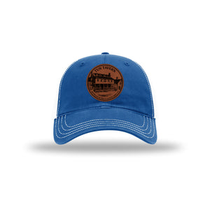 Tun Tavern Birthplace Circle Leatherette Patch Soft Mesh Trucker