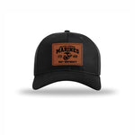 251st USMC Birthday Leatherette Patch Structured Hat