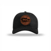 Tun Tavern Birthplace Circle Leatherette Patch Structured Hat - BLACK