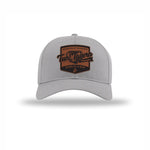 Tun Tavern Born in a Bar Cask Leatherette Patch Structured Hat