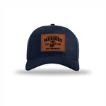 251st USMC Birthday Leatherette Patch Structured Hat